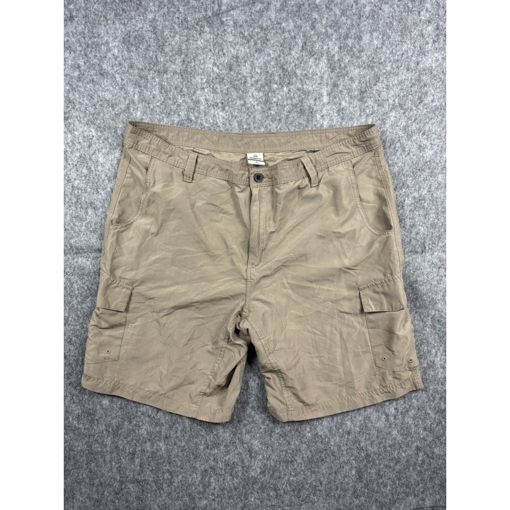 Magellan Men's Khaki Shorts Cargo Water Repellent Outdoors/Workwear Size 40